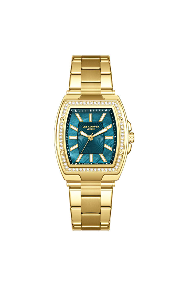 Women's Analog Green Dial Watch - LC08058.170