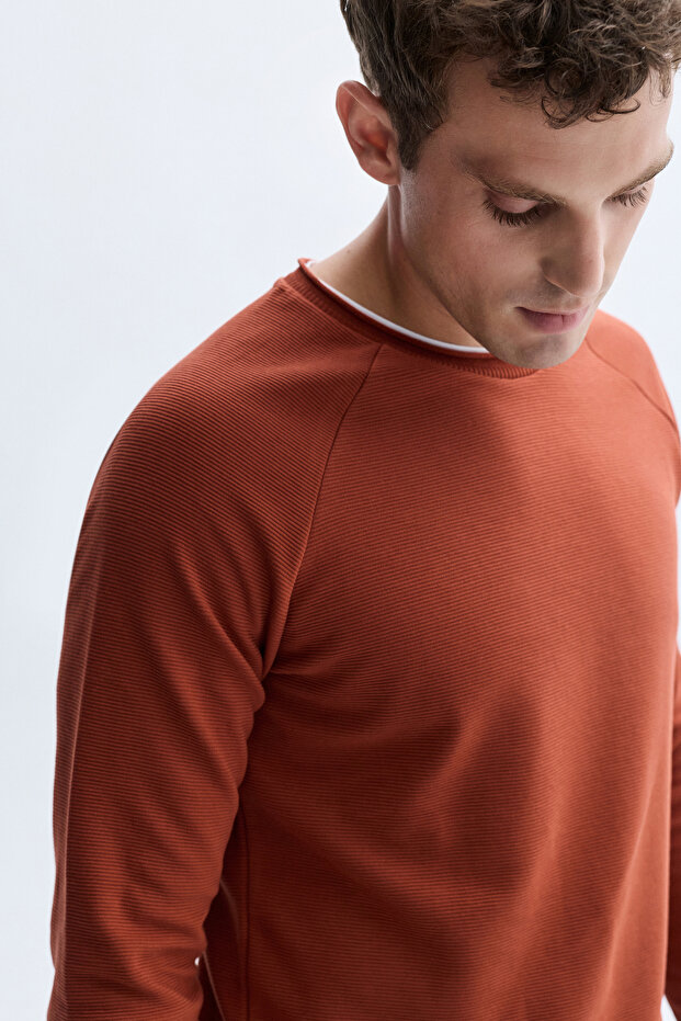 BİSİKLET YAKA SWEATSHIRT - 3