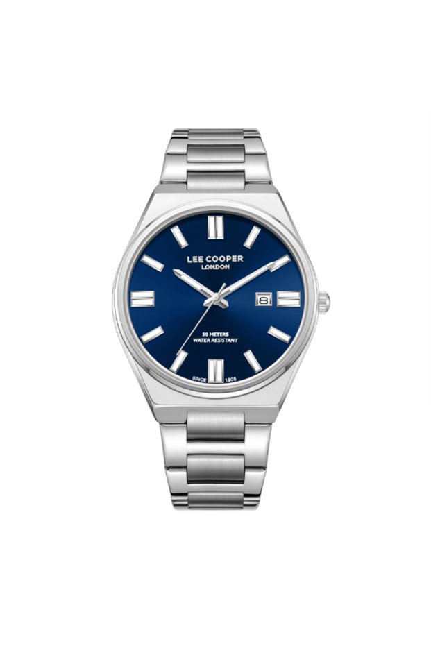 Men's Analog Dark Blue Dial Watch - LC08262.390