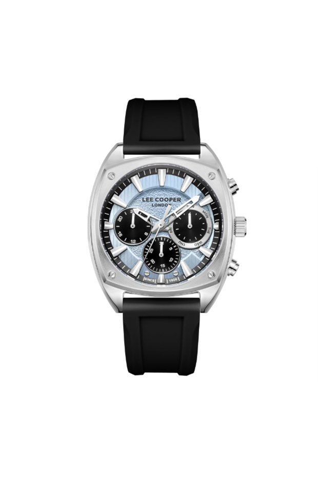 ساعة رجالية متعددة الوظائف بمينا أزرق - LC08237.301 - 1