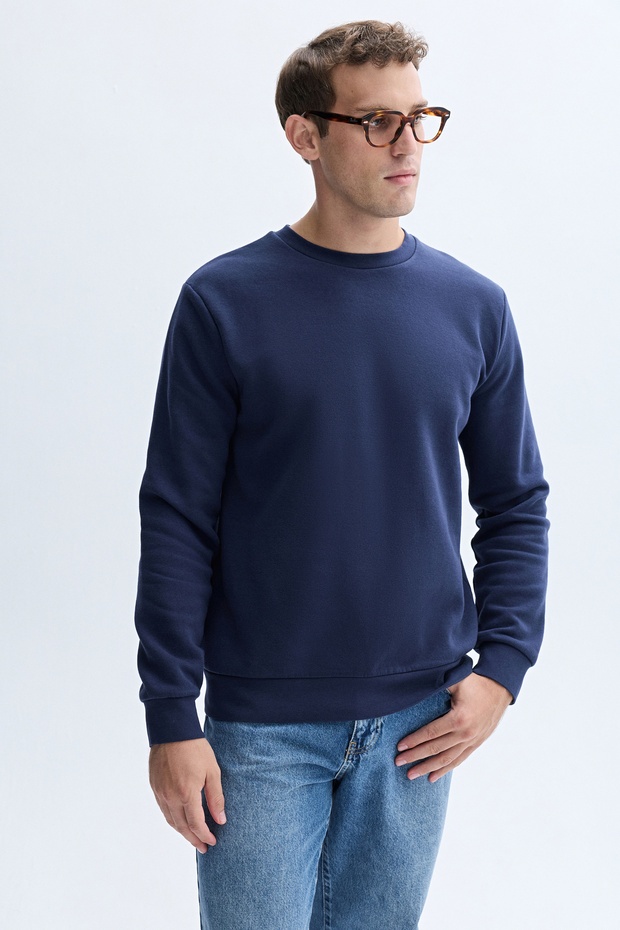 BİSİKLET YAKA KAZAK - 1