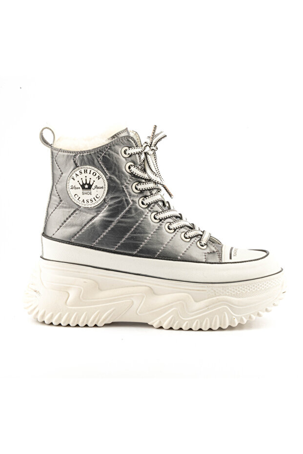Kadın Kalın Taban Sneaker Bot - 1