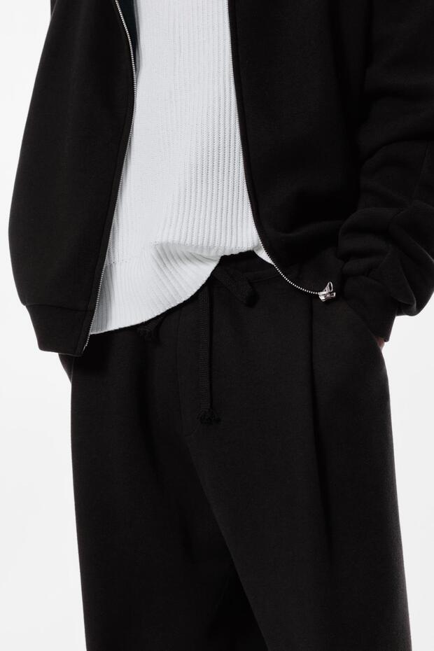 Balon interlok eşofman altı - 6