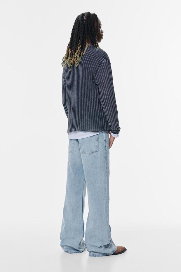 Slim fit çan paça jean - 5