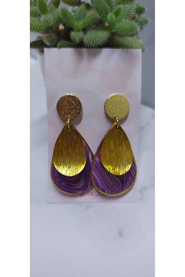 Polimer Kil Küpe - 3