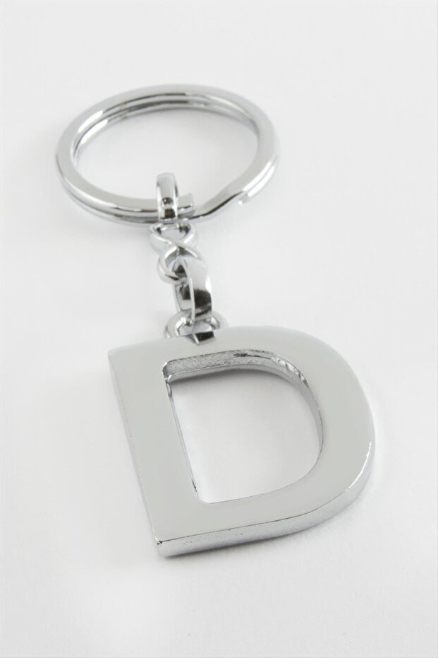 Metal Letter Keychain