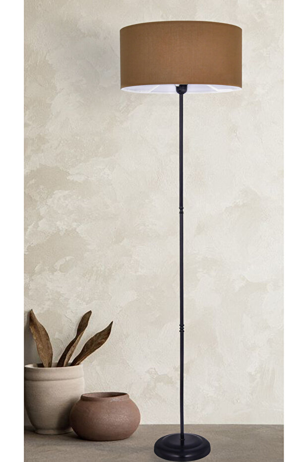 Metal Klasik Tek Ayaklı Lambader - 1