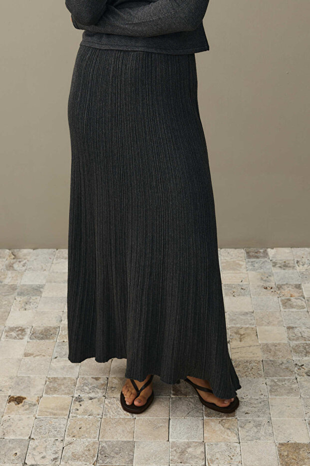 Fitilli Basic Pamuk Takım Antrasit - 7