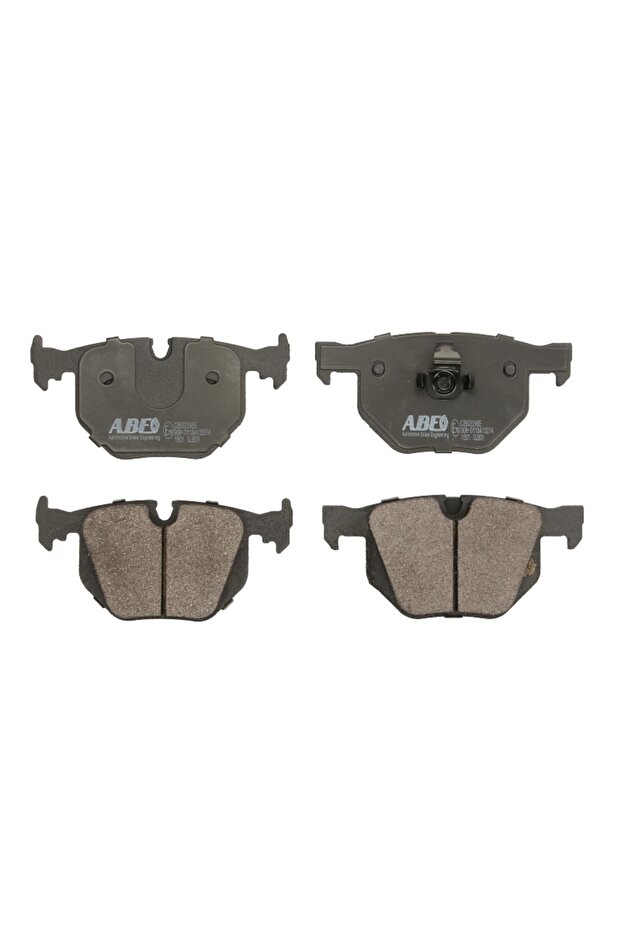 Set placute frana, spate, BMW Seria 7, E65, E66, E67, - 1