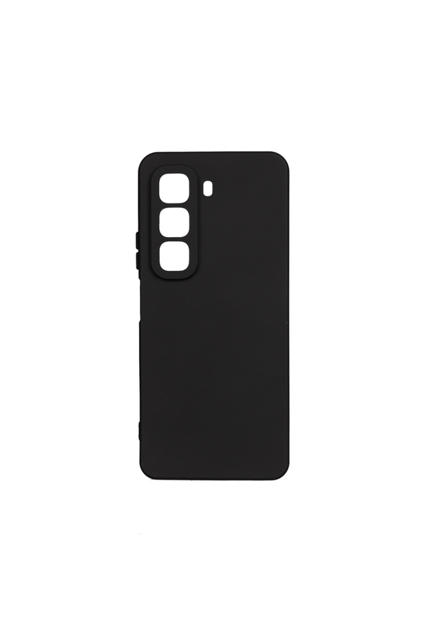 Infinix Hot 50 4g Case Shrp Bias Tape Silicone - Black