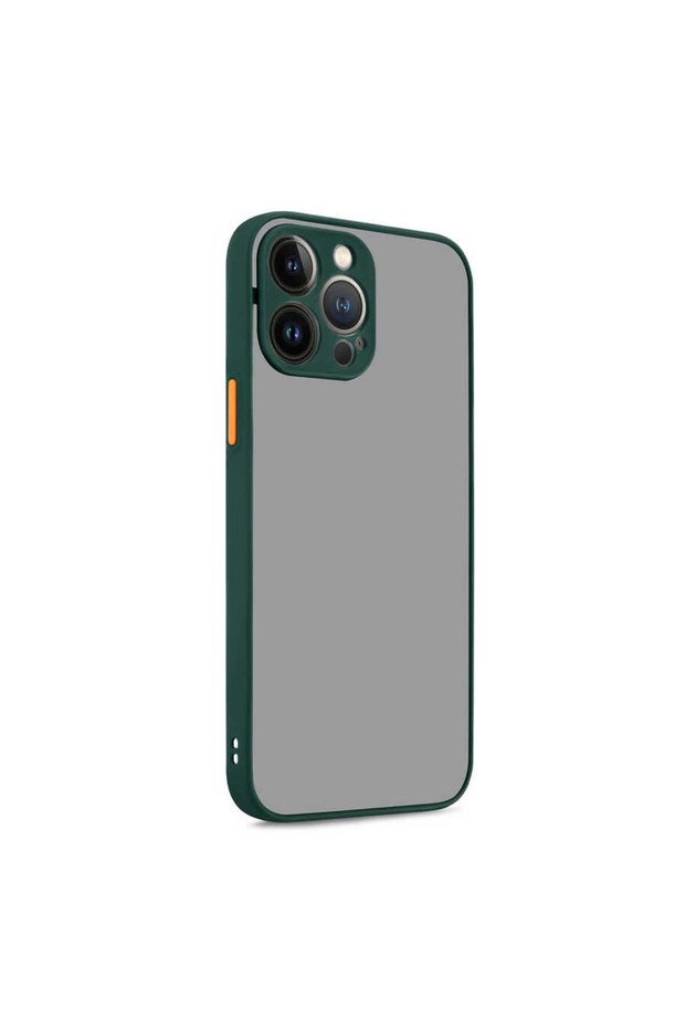 حافظة SHRP Hux متوافقة مع هاتف iPhone 13 Pro - أخضر داكن