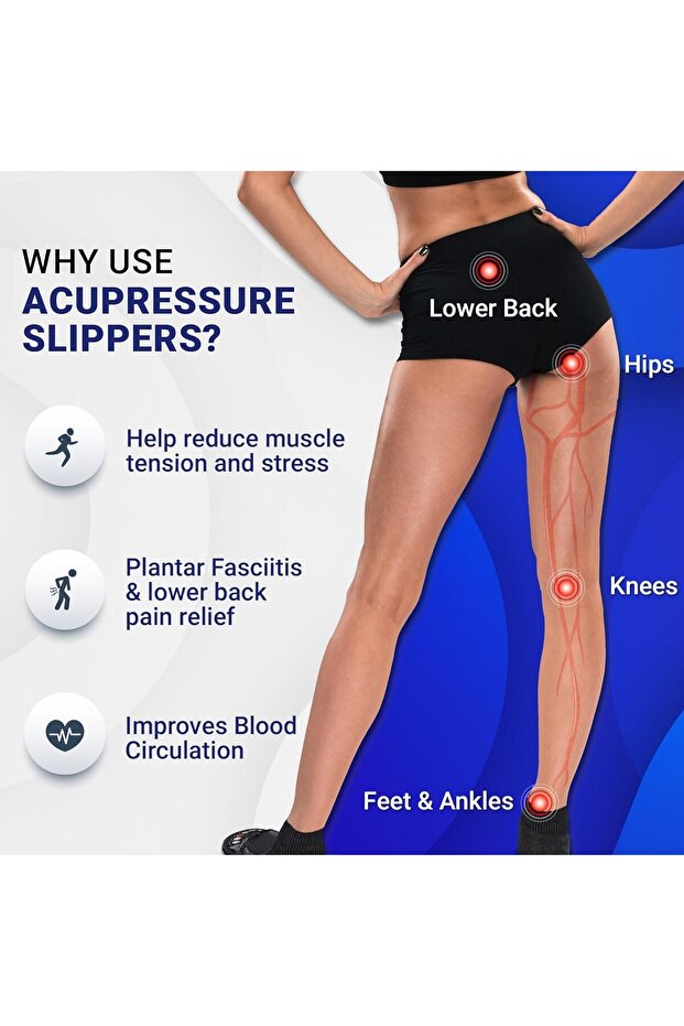 Acupressure Foot Massager Massage Slippers Reflexology Sandals
