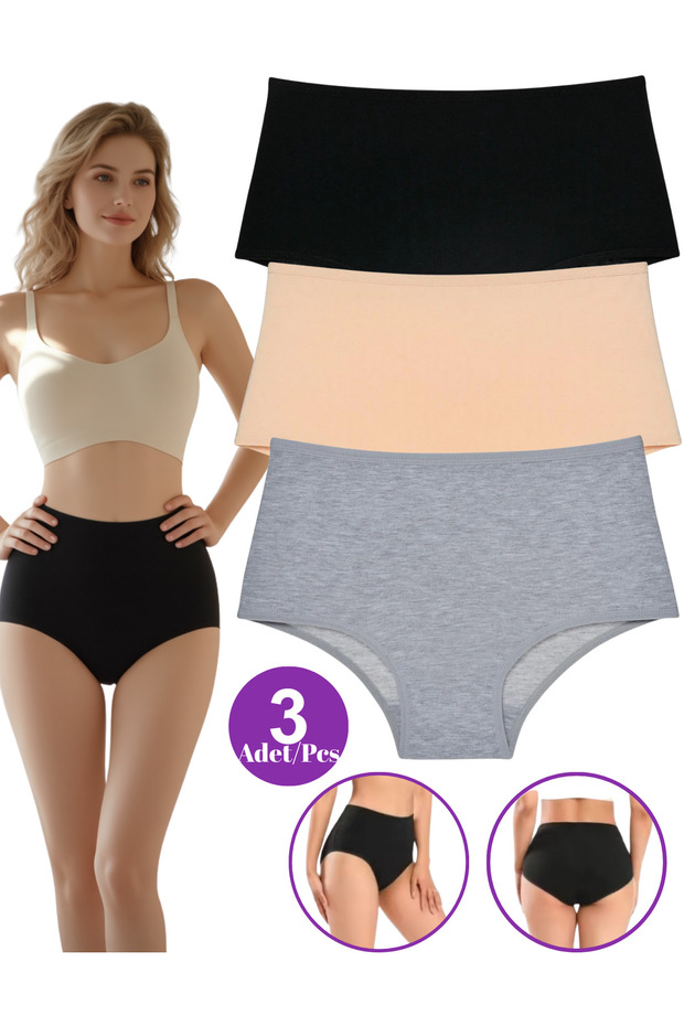 Women's High Waist Panties