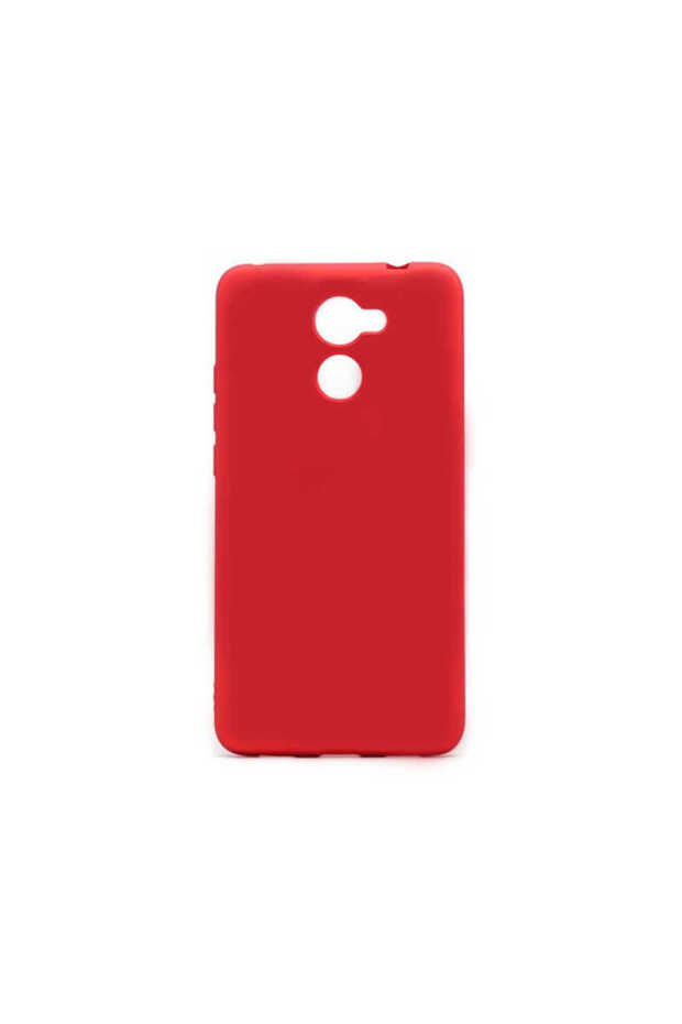 Huawei Y7 Prime Case Shrp Premier Silicone Cover - Red