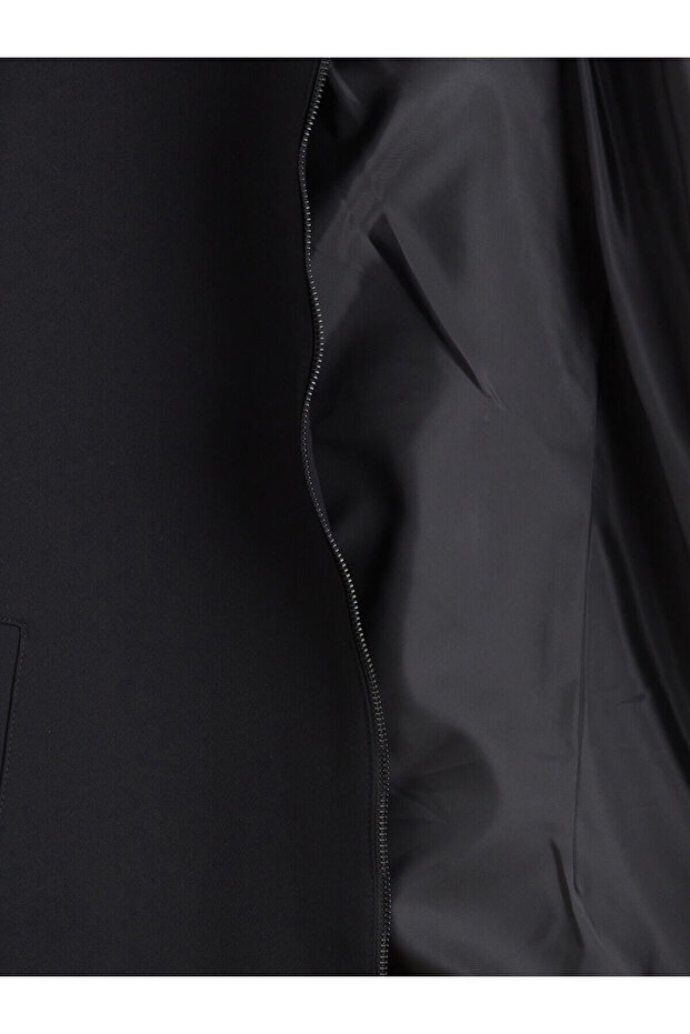 LCW Vision Siyah Standart Kalıp Gömlek Yaka Erkek Ceket W5IQ91Z8 - 2