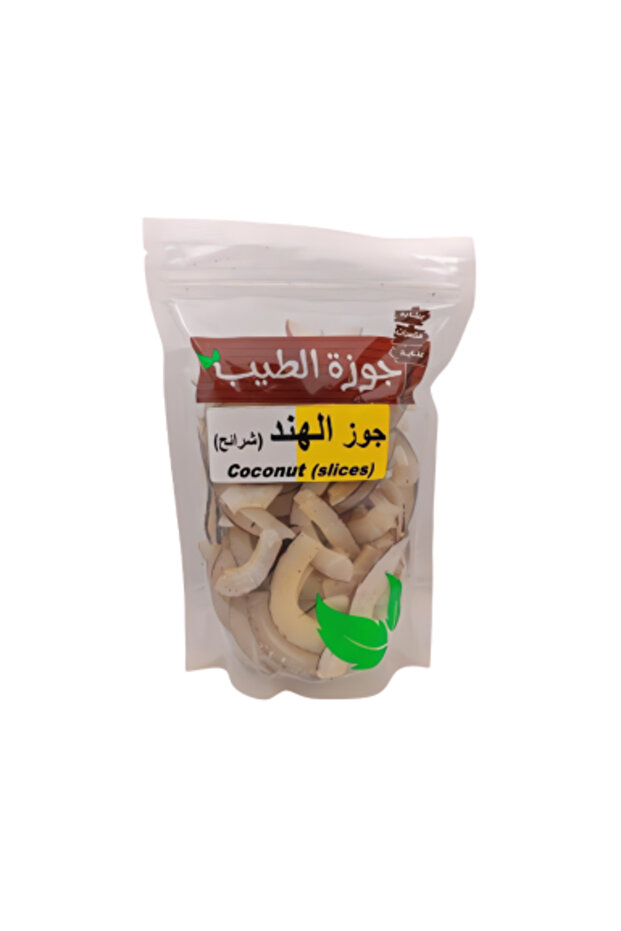 شرائح جوز الهند الطبيعية 200 جرام