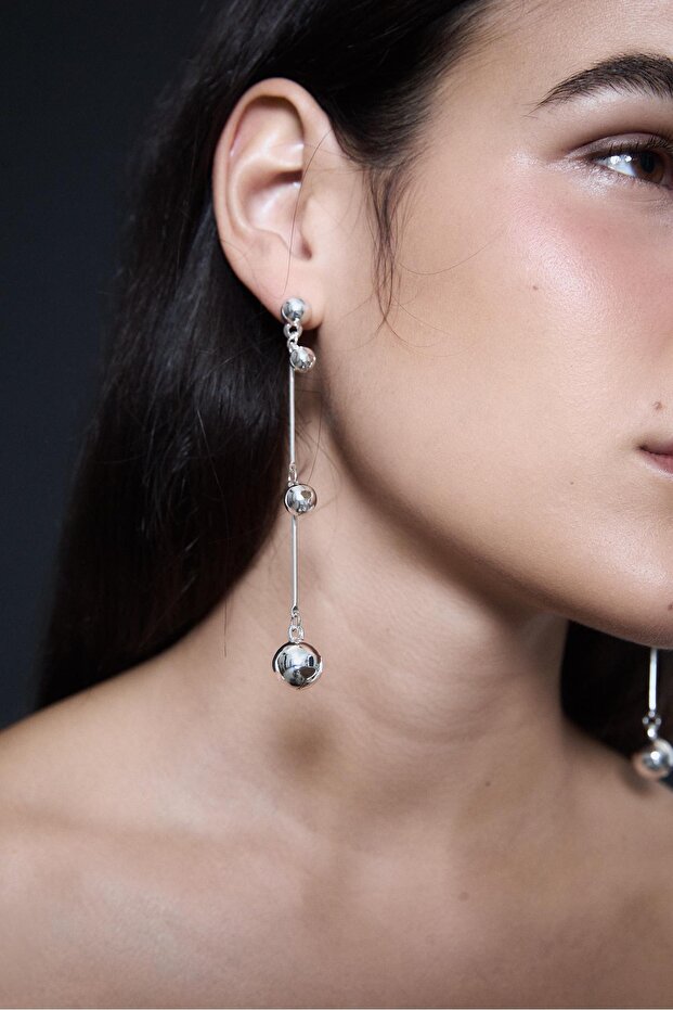 Uzun Boncuklu Küpeler - 4