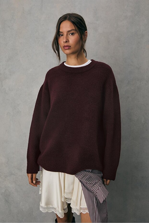 Yumuşak Dokulu Triko Kazak - 3