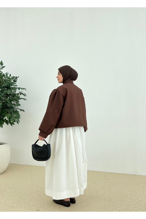 PİNTEREST KISA TRENÇ - 2