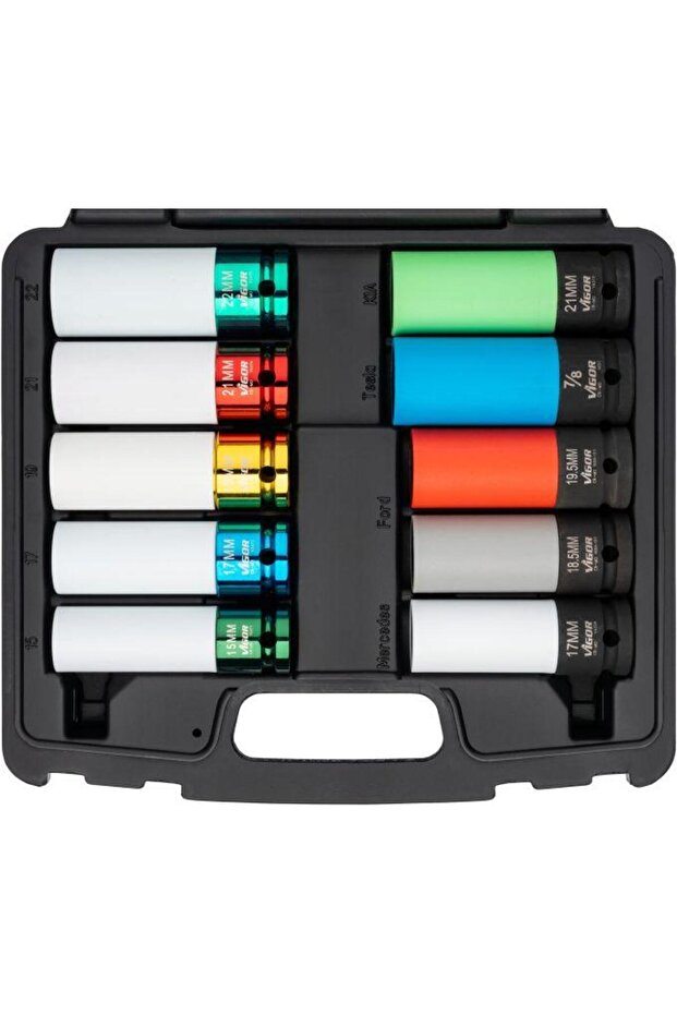 Impact socket set V6312/10 - 2