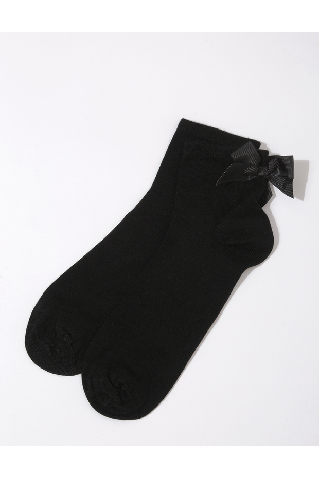 Fiyonk Detaylı Çorap - 1