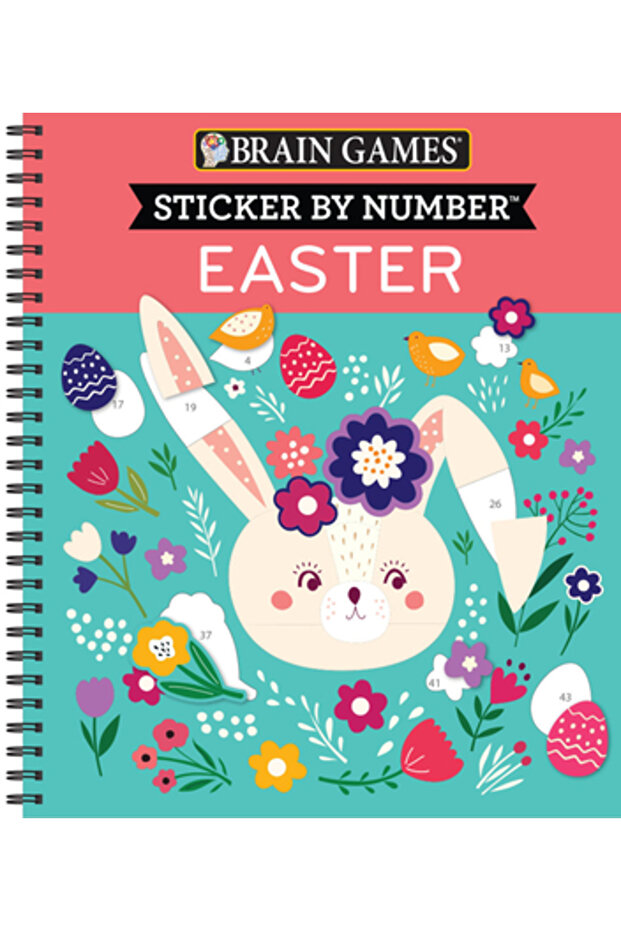 Brain Games - Sticker by Number: Easter - 1