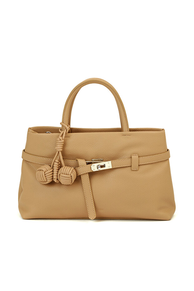 Camel Baskılı Kadın Çanta - 1
