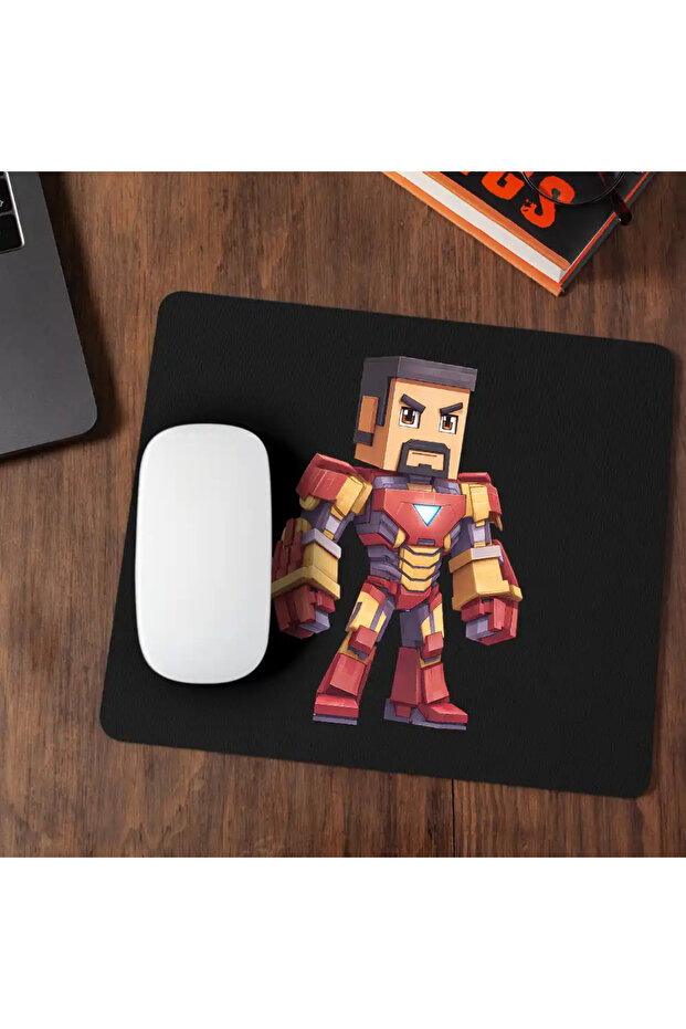 Mousepad Minecraft Iron Man Roblox - 1