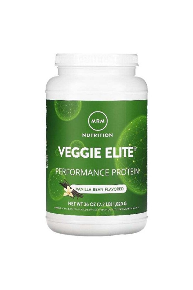, Veggie Elite, Performance Protein, Vanilla Bean, 2.2 lb (1,020 g)