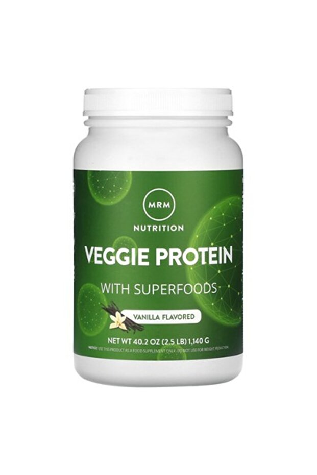 , Veggie Protein with Superfoods, Vanilla, 2.5 lb (1,140 g)