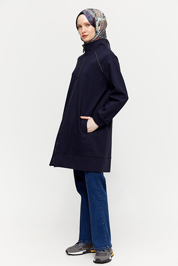 Fermuarlı Boğazlı Kap - 1