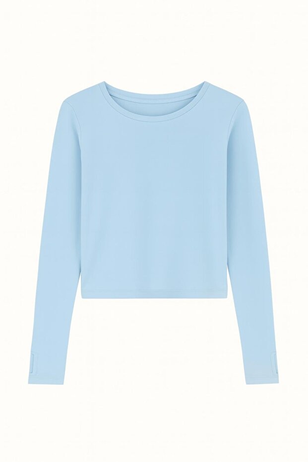 Finger Interlocking Flat Ribbed Sweat - 4