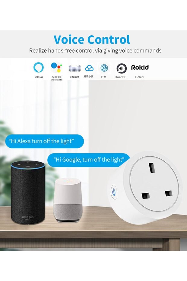Smart WiFi Plug, 2 Pack 16A Smart Outlet Plug Socket for Home Appliances Automation Compatible with - 7