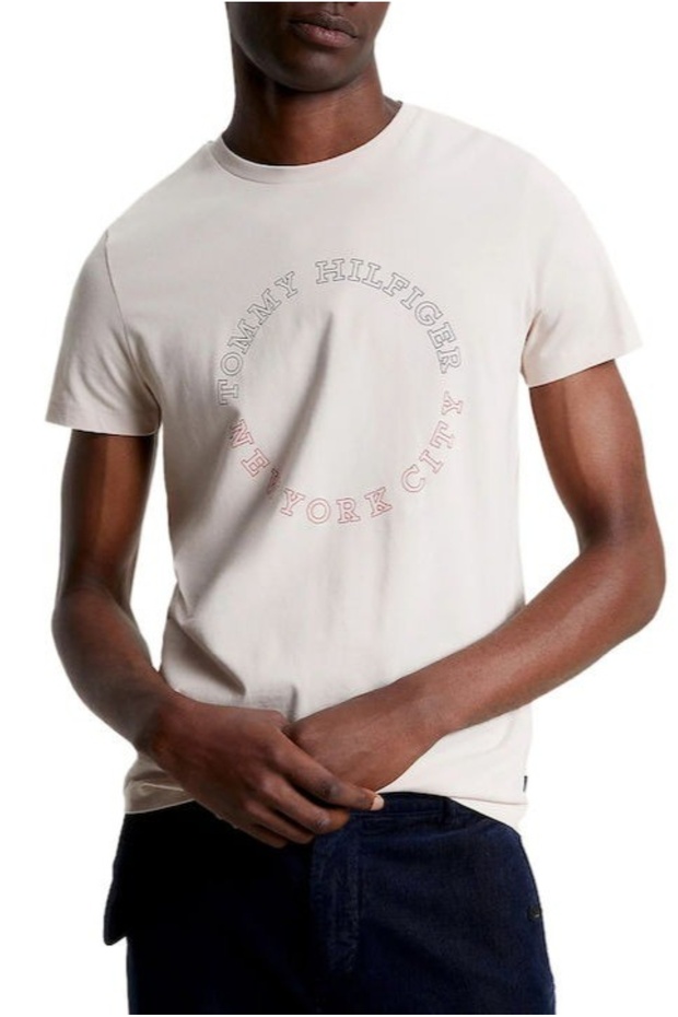 Slim Fit Woven 100% Cotton Printed Men's T-Shirt