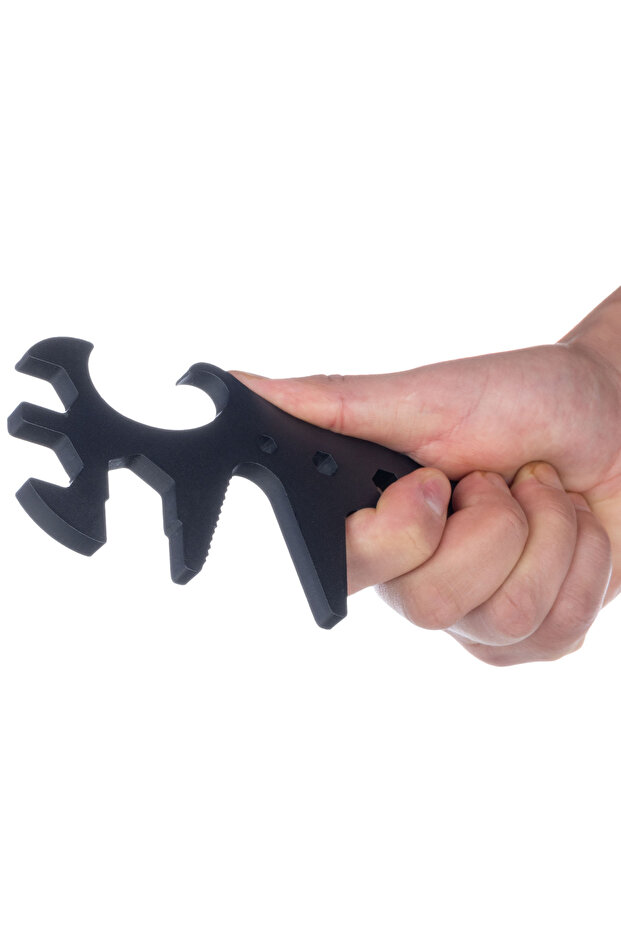 Multi-Function Wrench Painted Aggregate | Durable Cast Iron 402g - 4