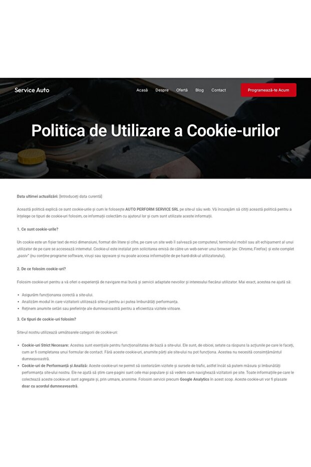 Professional Website for Auto Service - Ready to Install - 8