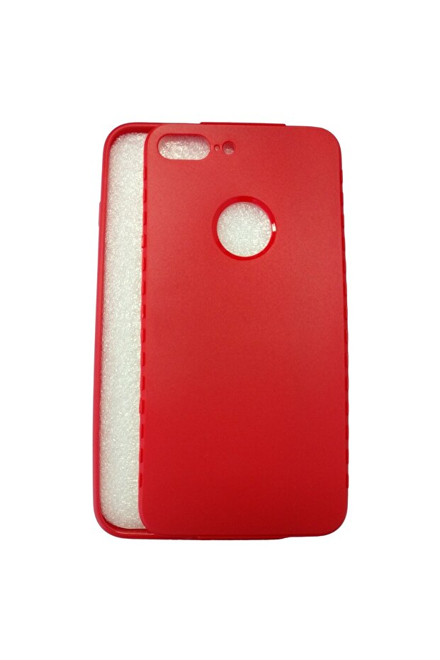 iPhone 7 Plus Full Silicone Case Red - 5