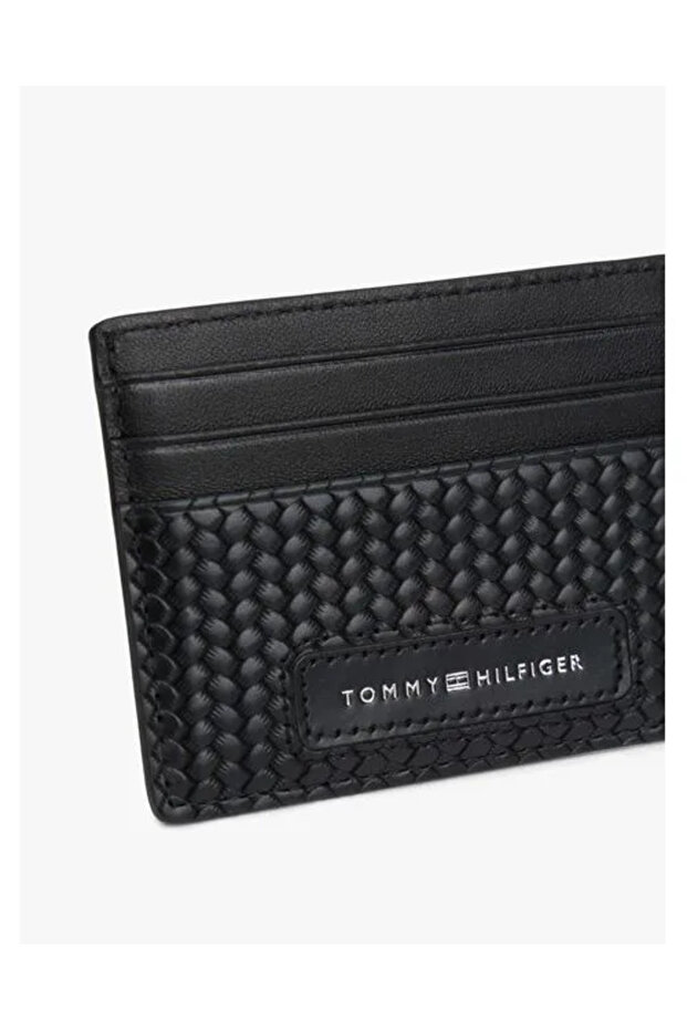 Erkek Marka Logolu Şık Tasarımlı Ve Dokulu Set Siyah Cüzdan AM0AM13605 BDS - 3