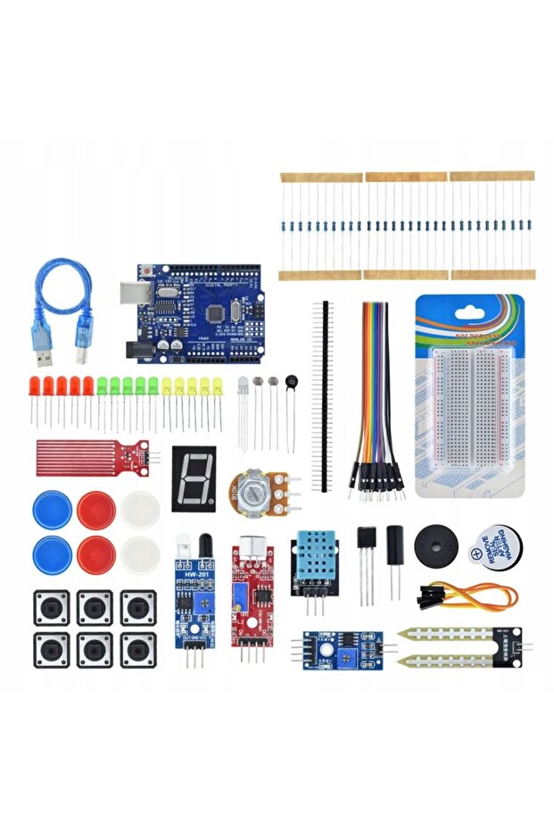 Arduino UNO R3 Starter Kit SET3 | Educational 28 Pieces Compatible UNO R3 - 4