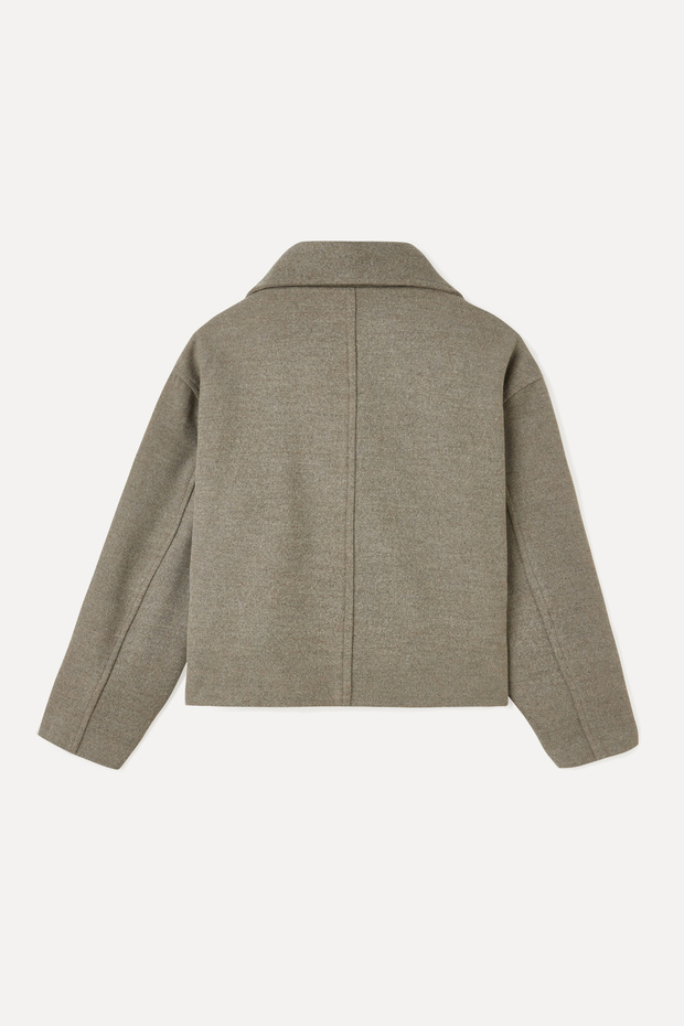 معطف ملعقة قصيرة - 6