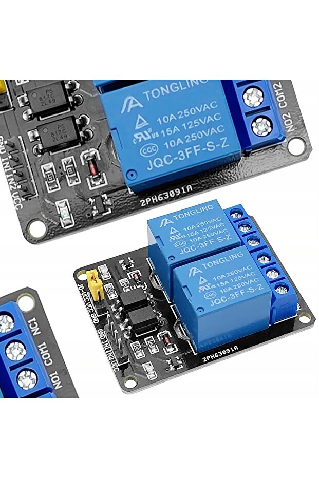 2 Channel 5V Relay Module | Optical Isolation, Arduino Compatible - 1