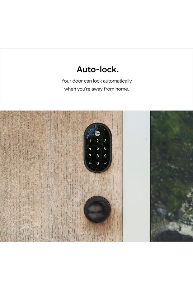 Google x Yale Lock - Tamper-Proof Smart Lock for Keyless Entry - Keypad Deadbolt Lock for Front - 7