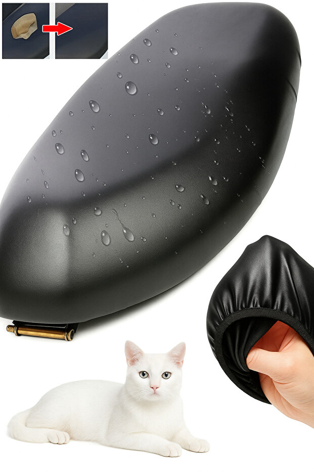 Kymco Grand Dink 150 Motorcycle Leather Seat Cover Canvas-