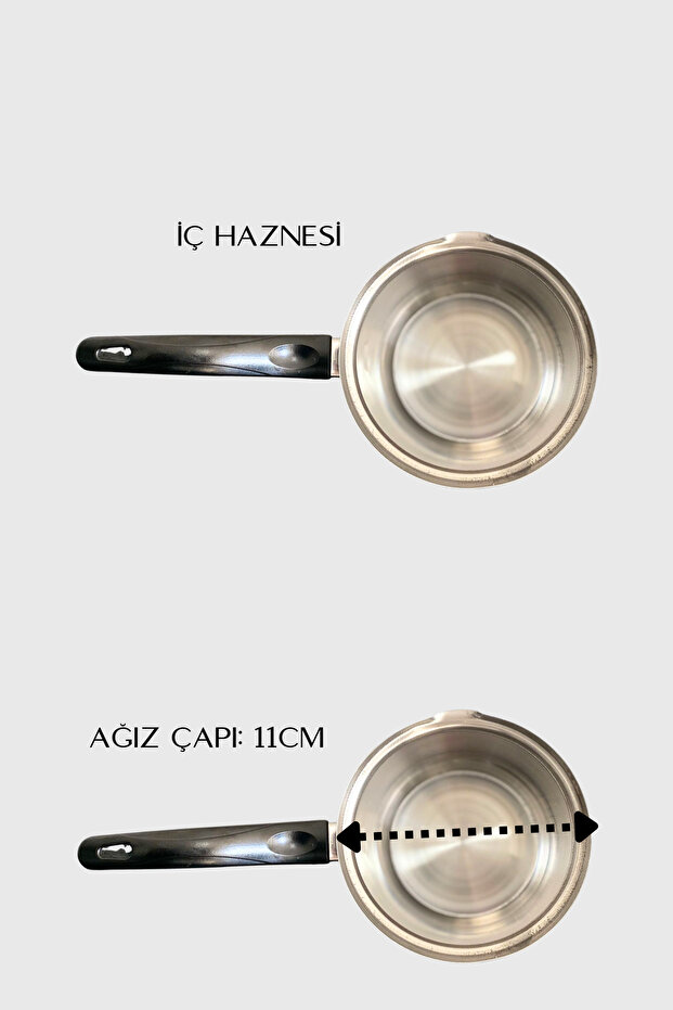 Paslanmaz Çelik Cezve 750ml - 2