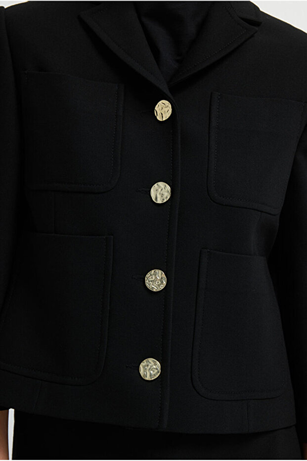 Cep Detaylı Ceket - 3