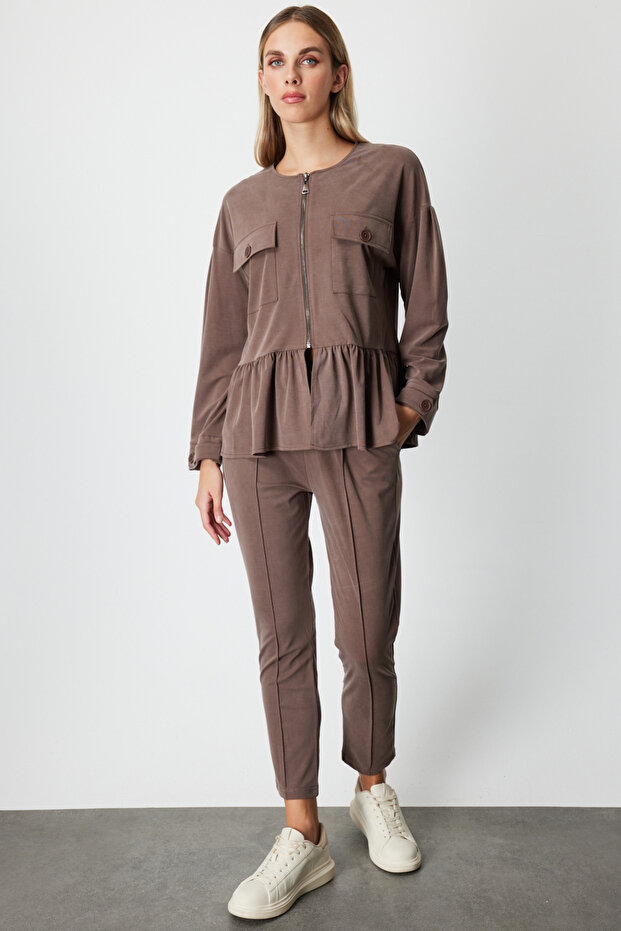 سترة بجيب مطوي-66518 - 3