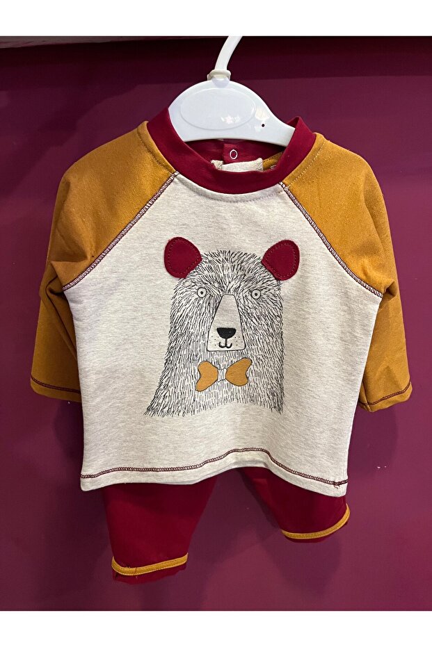 Bow Tie Bear 2 Piece Set