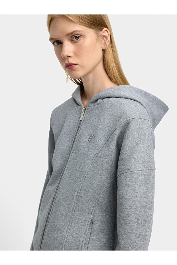 Pamuklu Kapüşonlu Sweatshirt - 2