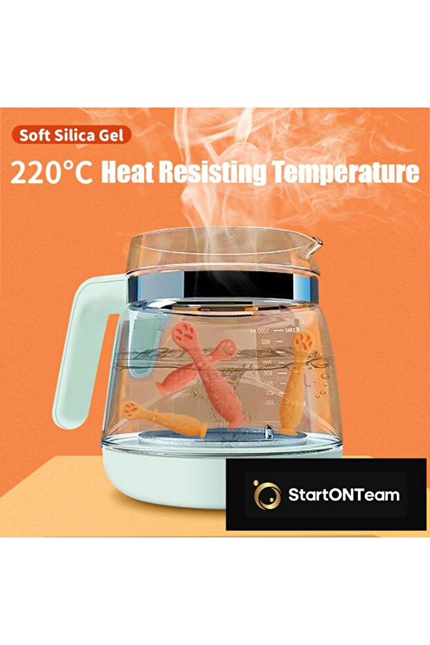 Set of 2 Baby Spoons for Feeding and Diversification, 2 Heads, Multicolored Green and Red - 10