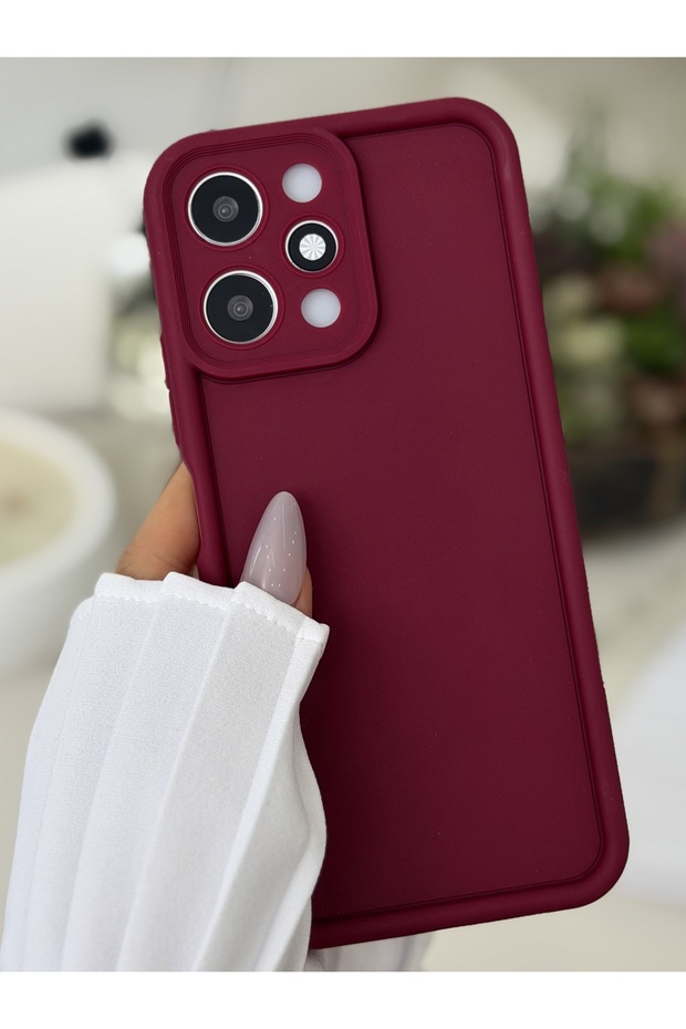 Redmi 12 Compatible Matte Launch Fingerprint Resistant Flexible Silicone Case - 1